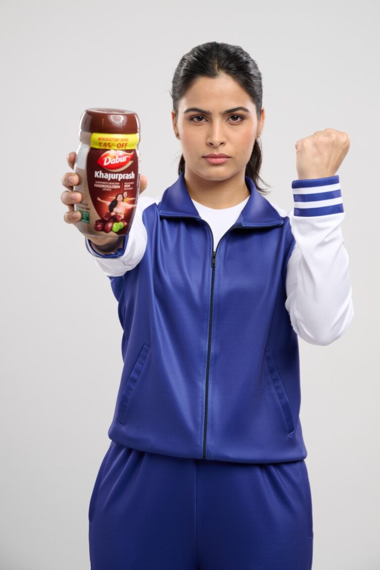 Dabur Khajurprash Brand Ambassador Manu Bhaker