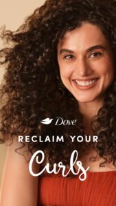 Dove Hair Care Brand Ambassador Taapsee Pannu