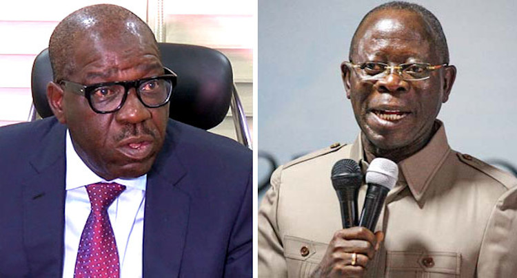 Edo 2020: Governor Obaseki, Adams Oshiomhole