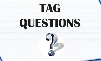 English, Question Tags, Tag Question, Tag Formations