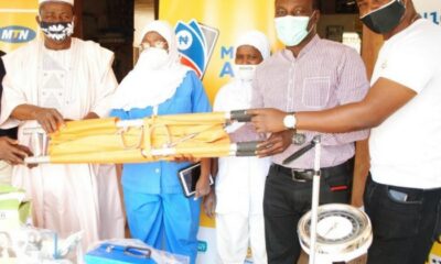 MTN Foundation hands over Medical equipment to Primary Health Centers brandnewsday1