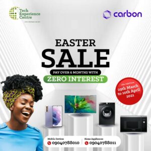 TEC Easter sale Brandnewsday TEC Offers 6 Months’ Buy Now, Pay Later Offer On Mobile Devices, Home Appliances