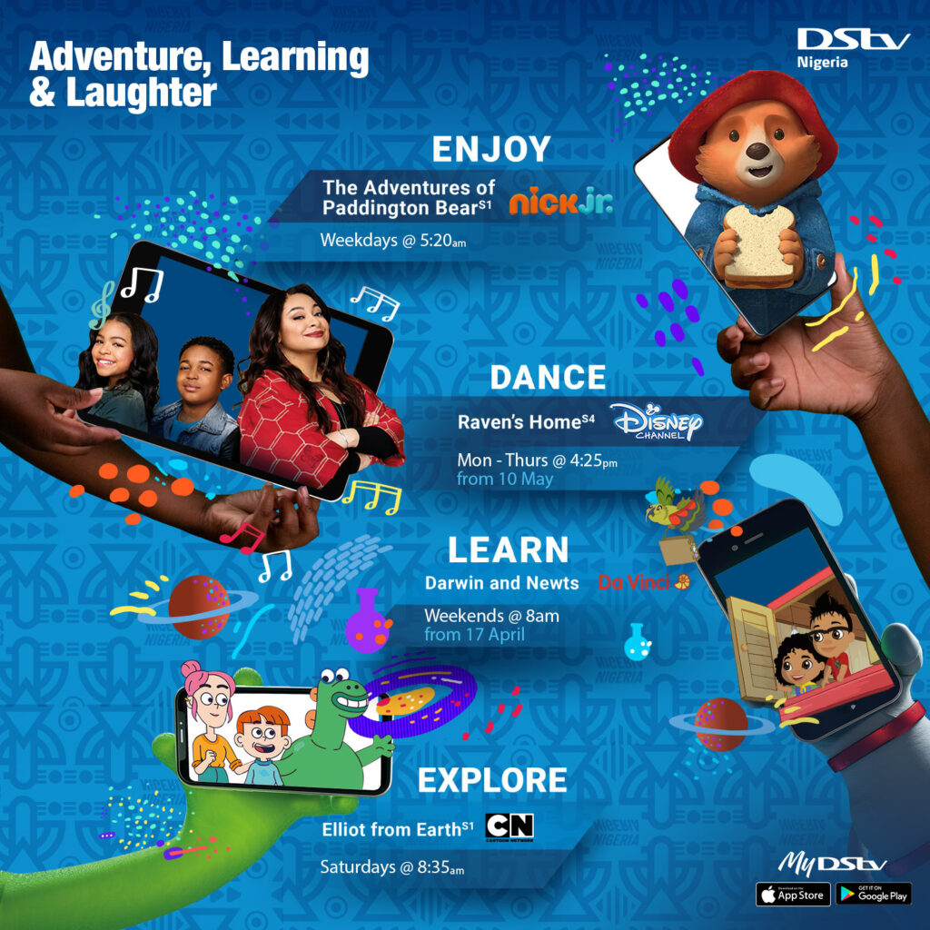 Get The Kids Dancing, Learning and Exploring with these 4 Shows and Series On DStv Brand news day