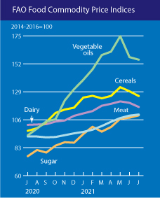 Global food prices d