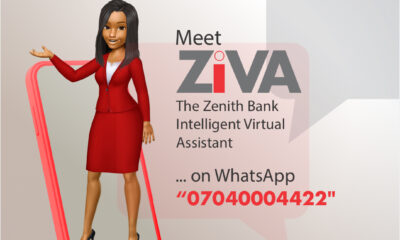 Zenith Bank Introduces WhatsApp Chatbot, ZIVA Banking