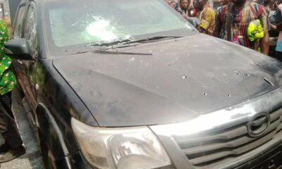 Gunmen Hijack Bullion Van In Ibadan, Allegedly Kill Policemen, (Full Video)