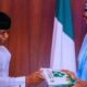 President Buhari Hands Over To VP Osinbajo