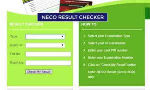 NECO Result Checker 2022 | www.result.neco.gov.ng | NECO Result Portal Login