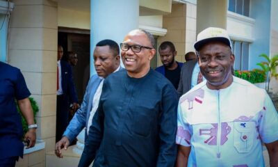 News Flash: Peter Obi Visits Anambra Governor