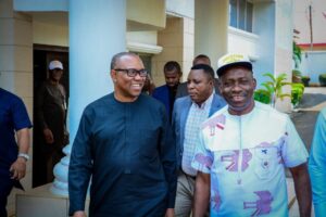 News Flash: Peter Obi Visits Anambra Governor