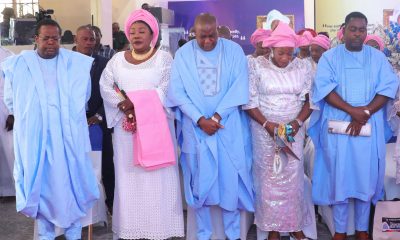 Zamfara Gov, First Bank Boss, Dignitaries Storm The Address Homes' Onasanya Mother Burial In Lagos