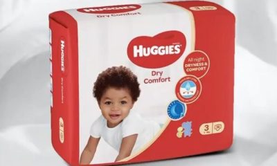 Huggies diapers, sanitary pads, Kotex