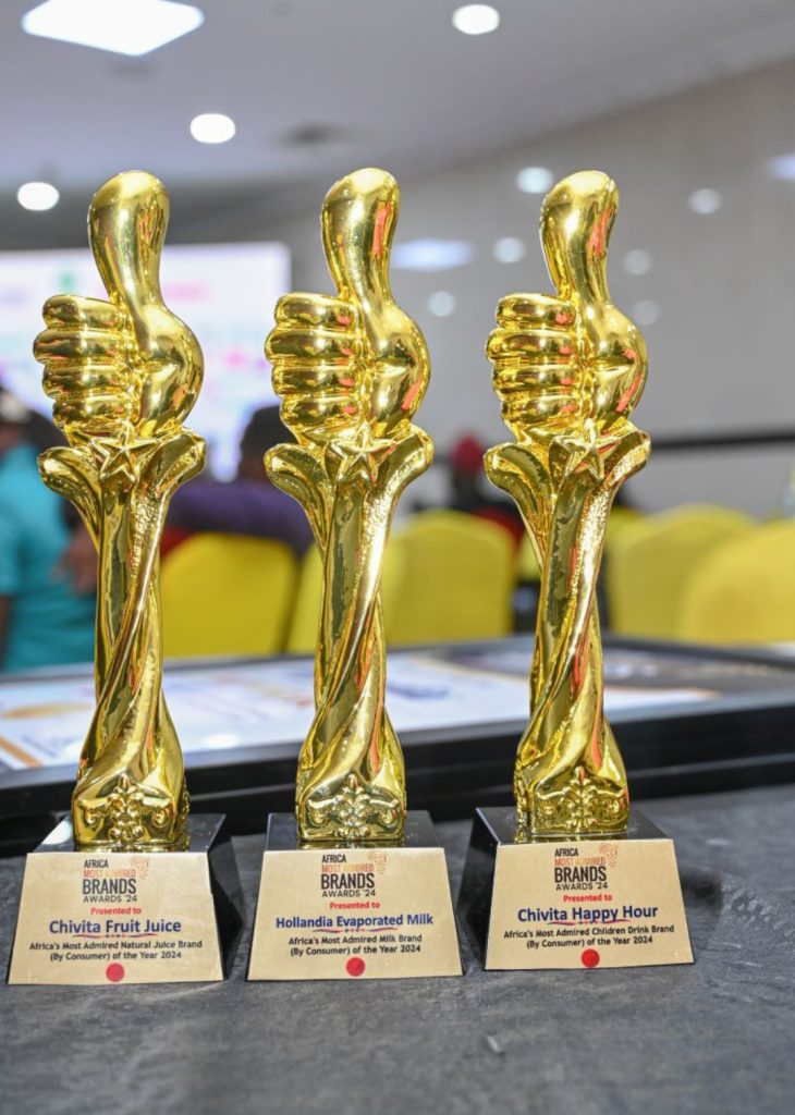 Most Admired Natural Juice Brand, CHI Limited Sweeps Top Honours at Africa’s Most Admired Brands Awards