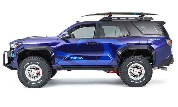 Toyota 4Runner TRD Surf Concept Unveiled, With 2-door 4Runner, Removable Roof For SEMA Show