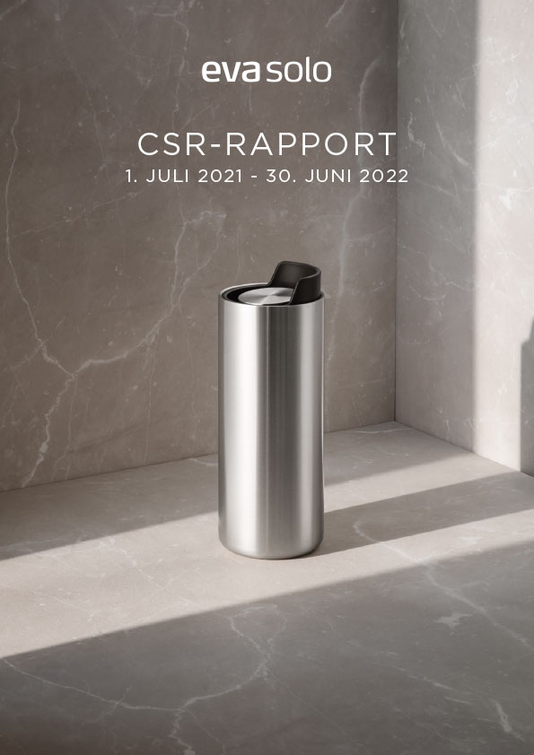 Eva solo csr-rapport forside visuel identitet