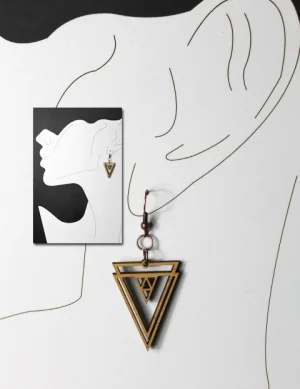 Hip Triangle Earrings