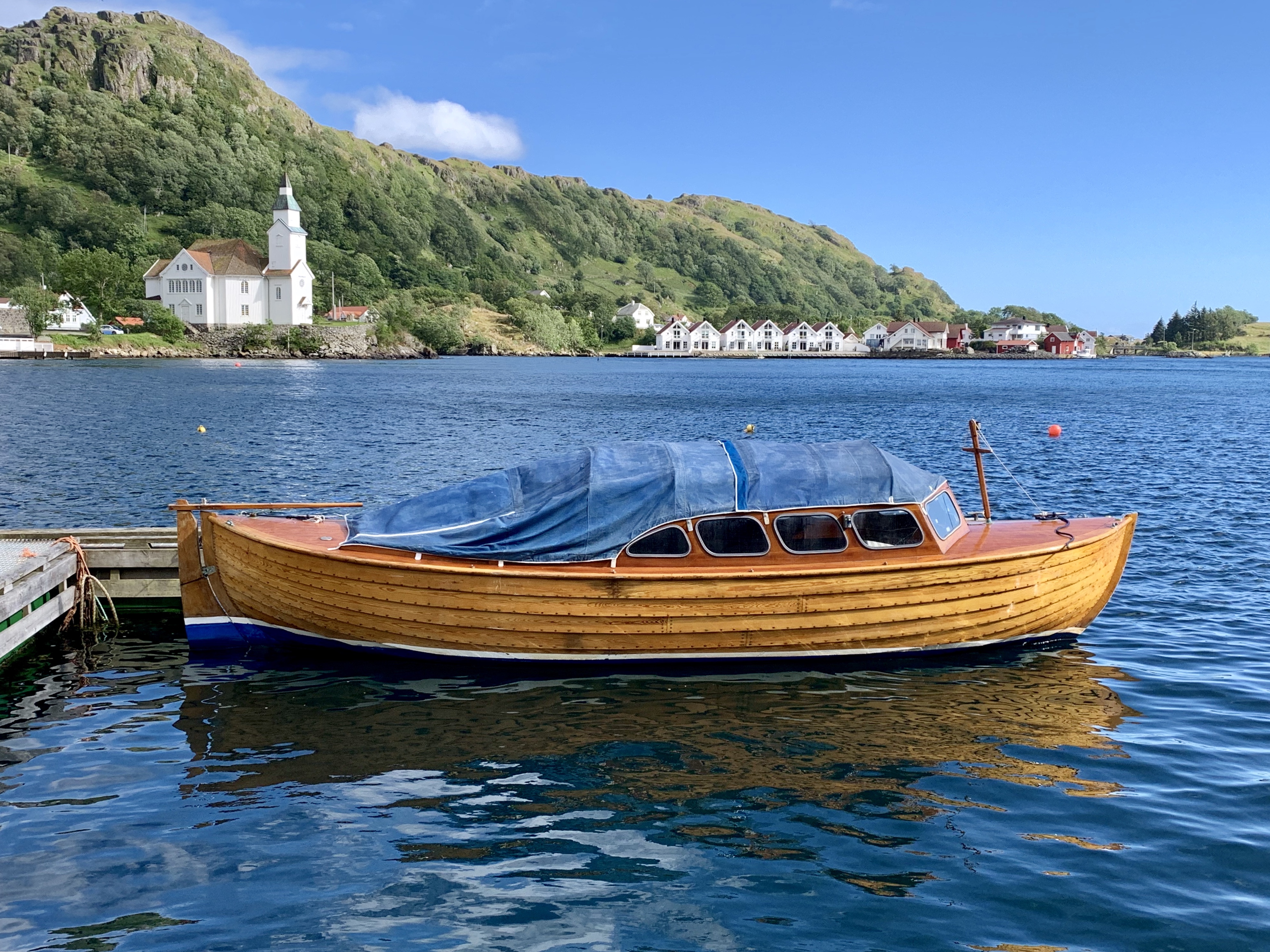 Norsk træbåd