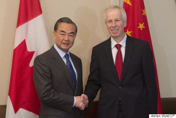 Stephane Dion Wang Yi