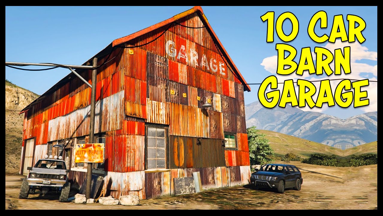 10 car garage