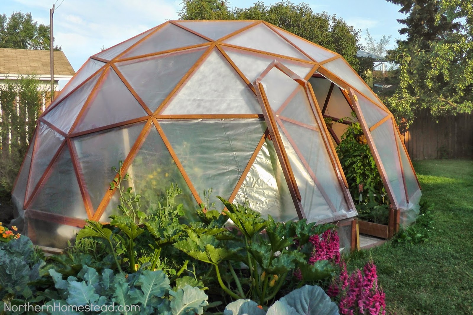 diy geodesic dome greenhouse