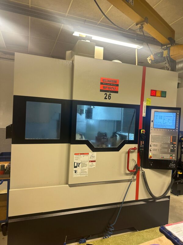 Quaser Mf 500U 12 C  5 AX CNC frese maskin - Bild 3