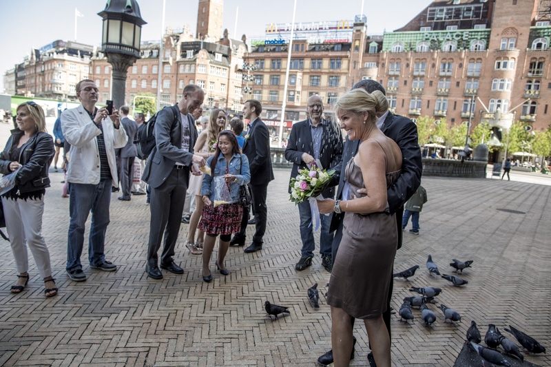 Bryllupsfotografering i København.