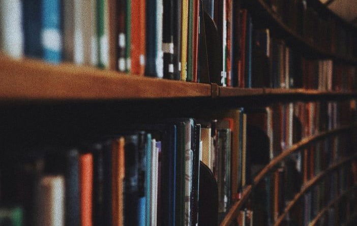 R&D Tax Relief row of books