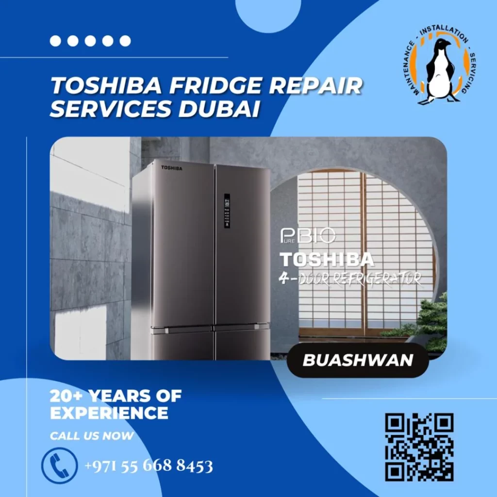 Toshiba fridge repair Dubai