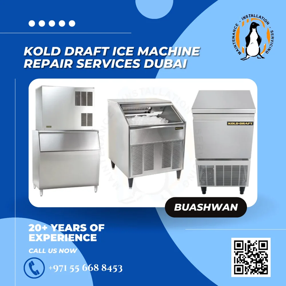 Expert Kold Draft Ice Maker Repair Dubai New old Ice Machine