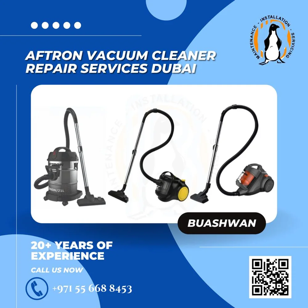 Expert Aftron Vacuum Cleaner Repair Dubai New Old Aftron Fix