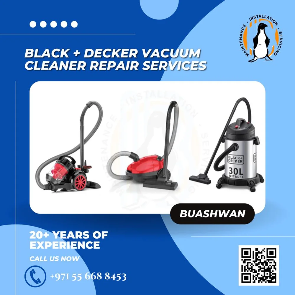 Black+Decker Vacuum Cleaner Repair Dubai, United Arab Emirates
