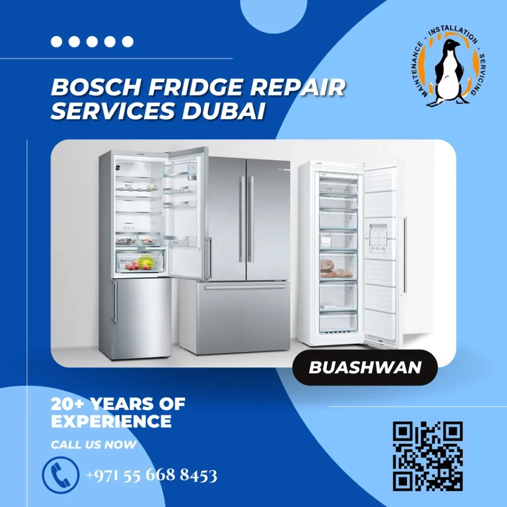 Expert Bosch Fridge Repair Dubai New old Bosch fridge service