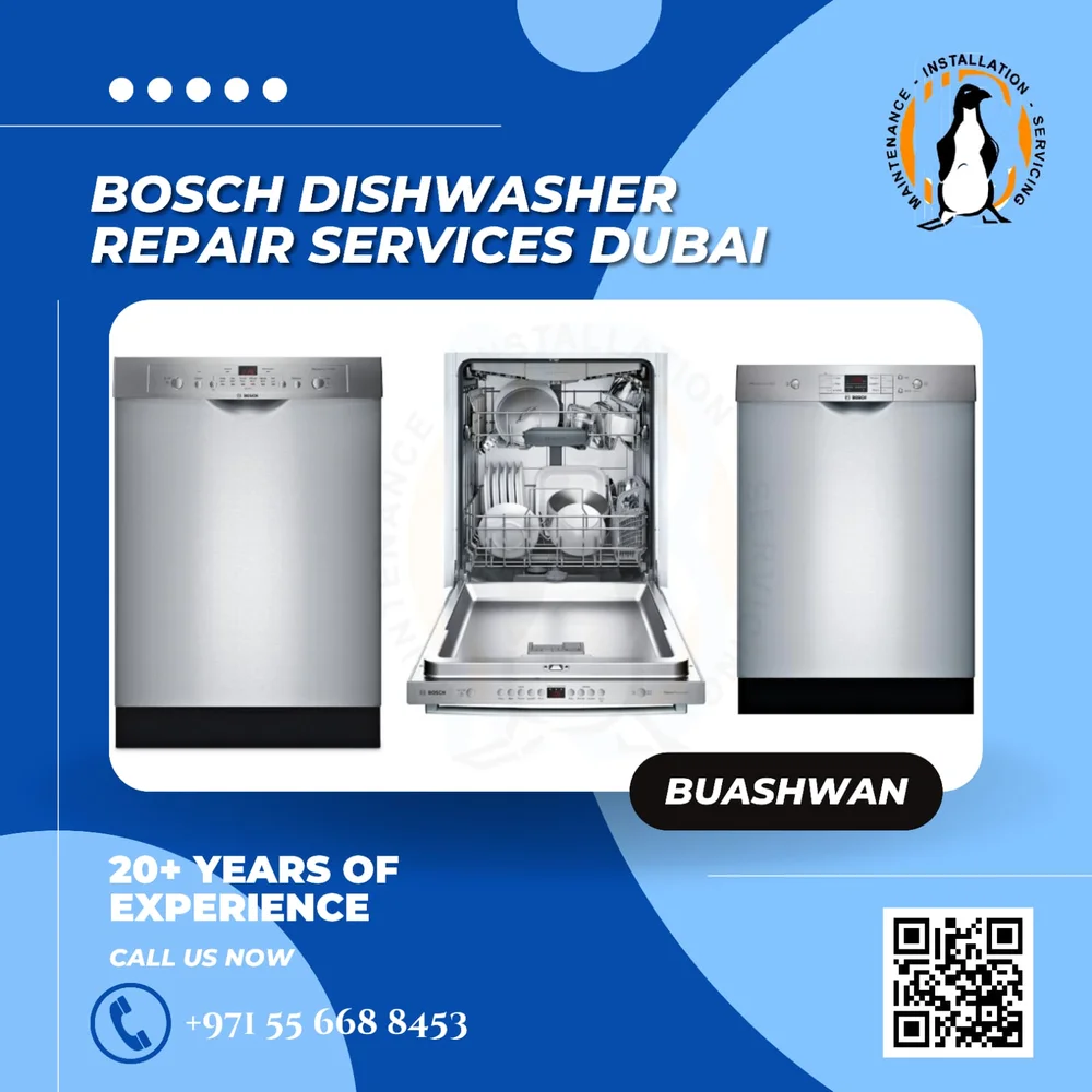 Expert Bosch Dishwasher Repair Dubai New Old Bosch fix UAE