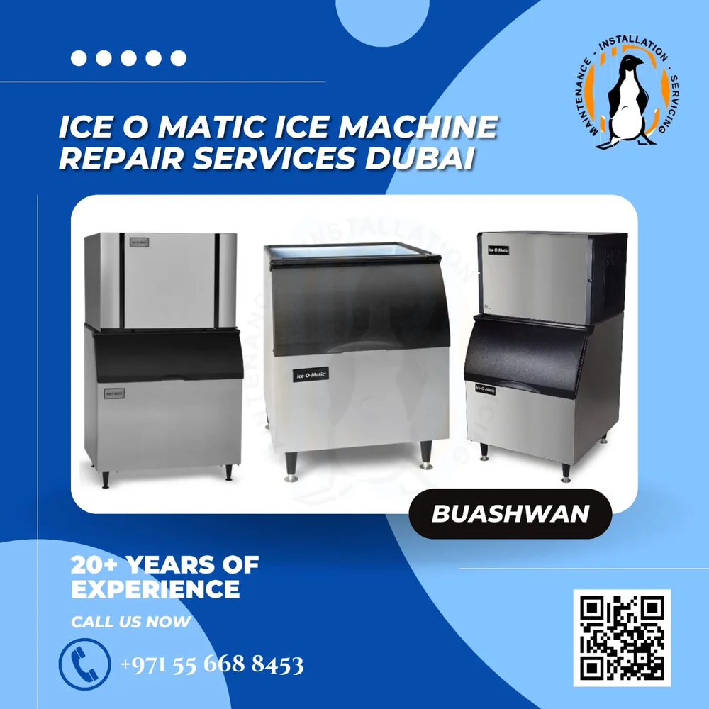 Expert Ice O Matic Ice Maker repair Dubai new old ice machine