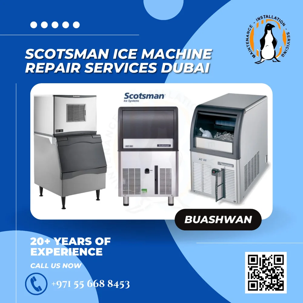 Expert Scotsman Ice Maker Repair Dubai New old Ice Machine