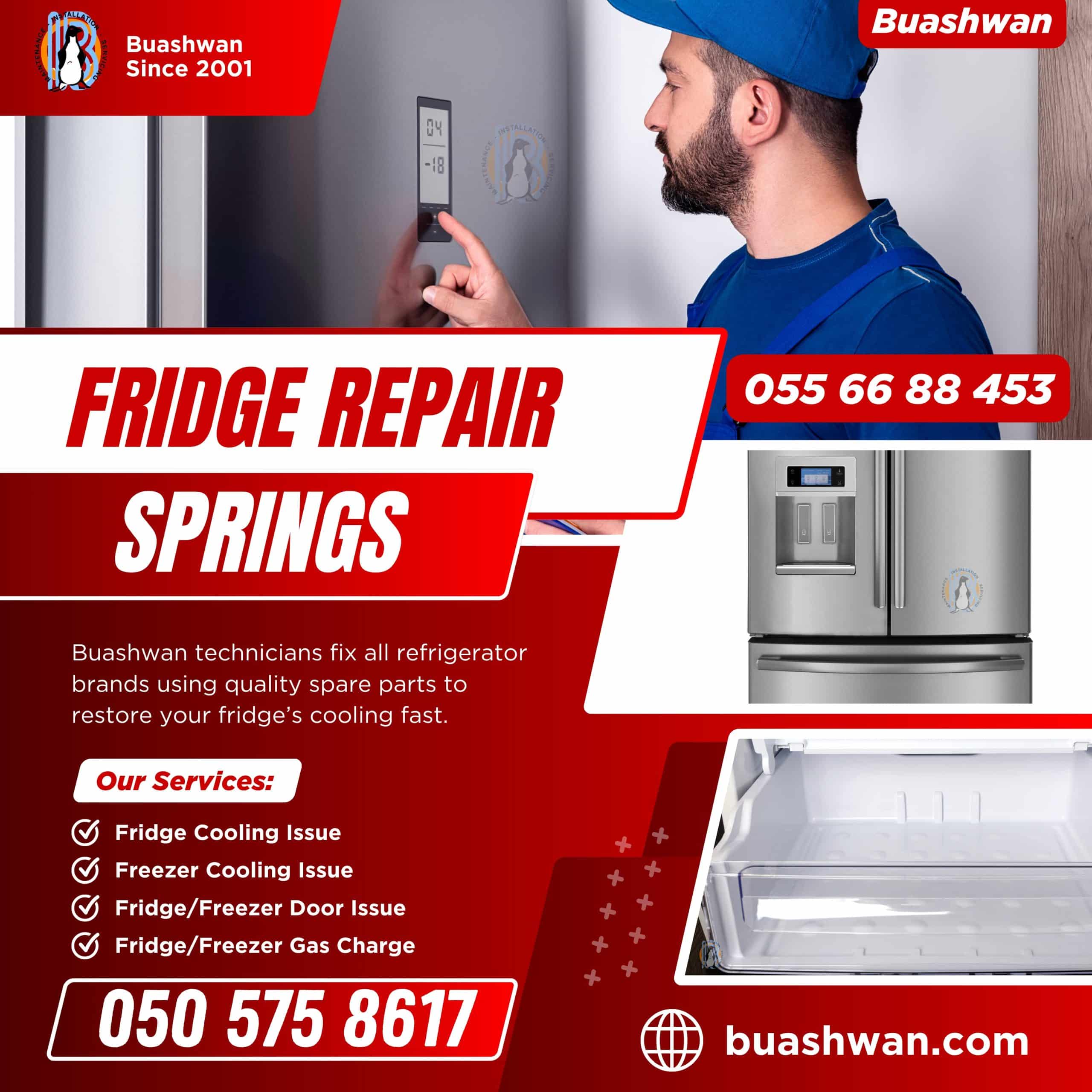 fridge repair in springs