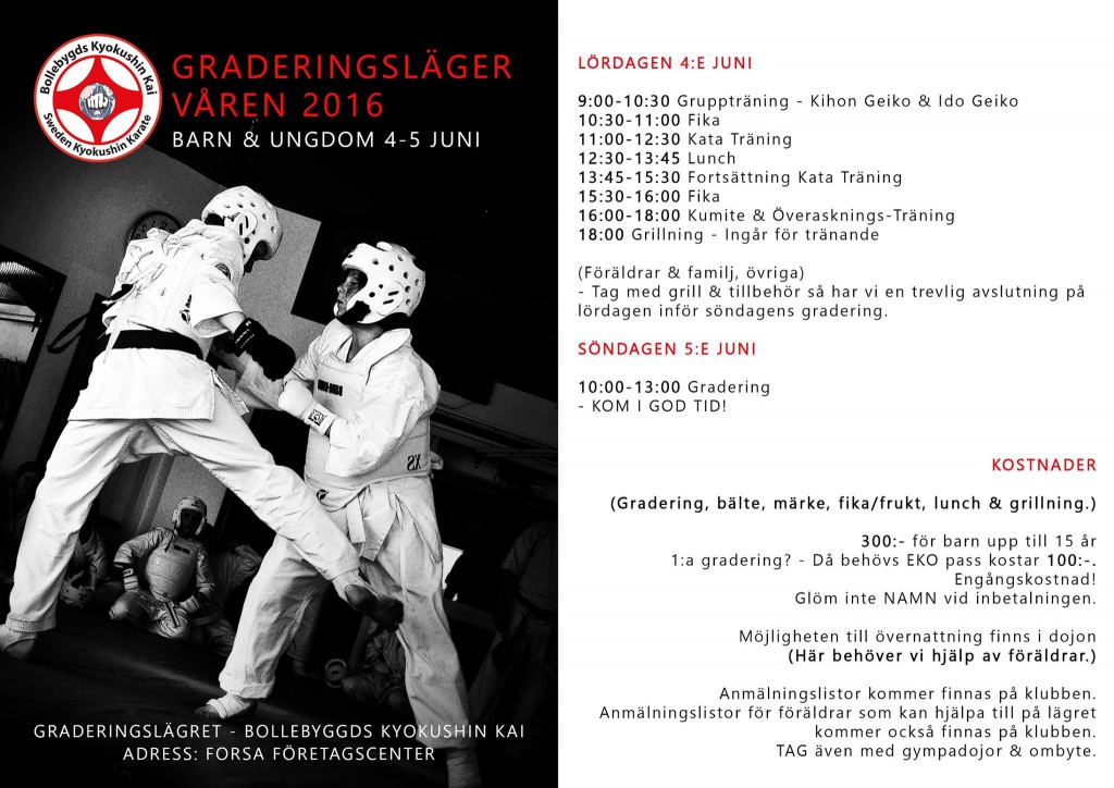 Graderingsläger våren 2016-06