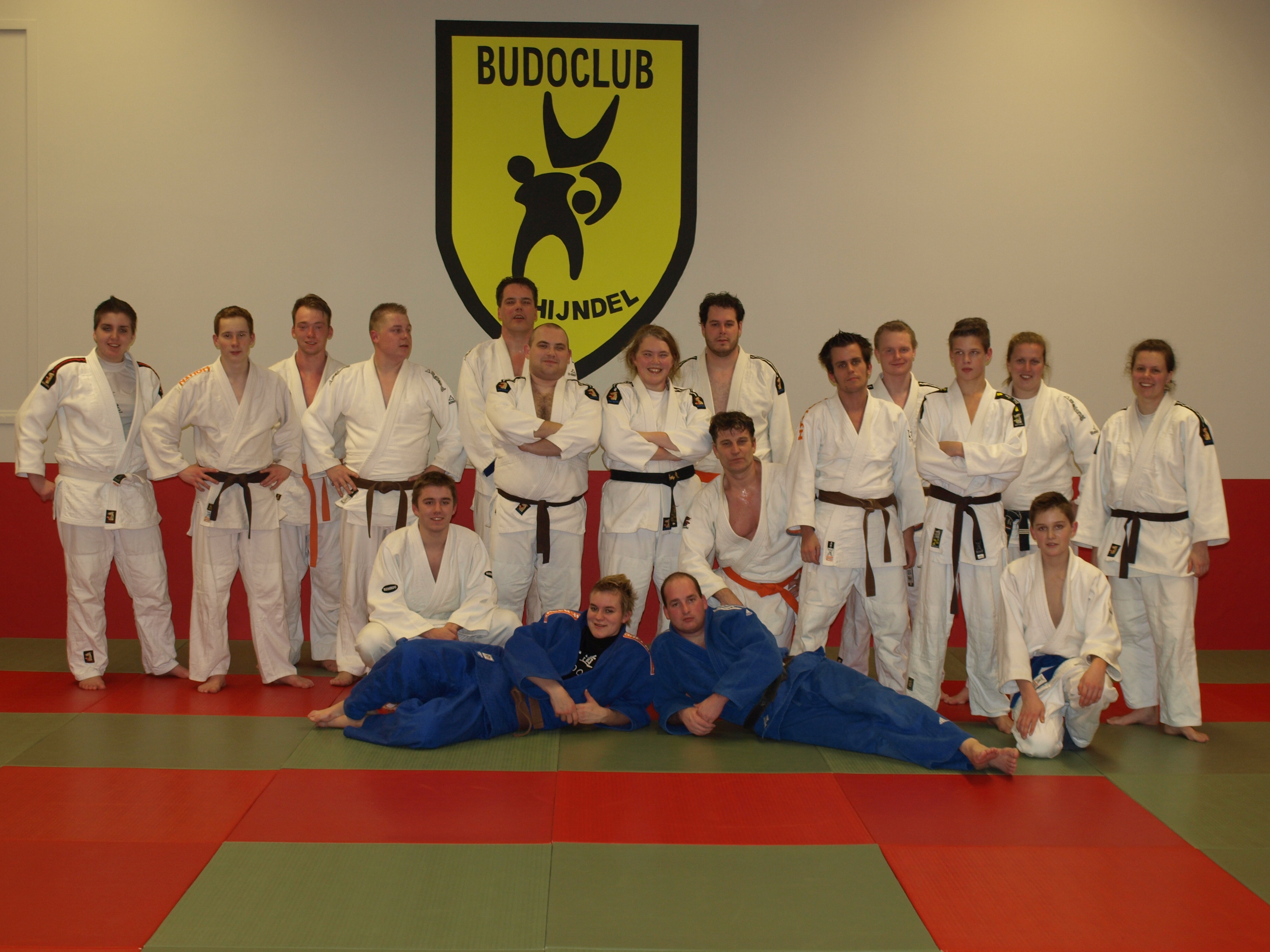 Groepsfoto, Dojo, Trainingen