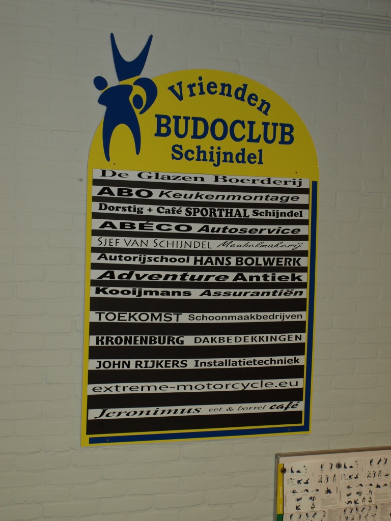 Vrienden van Budoclub Schijndel, Sponsors