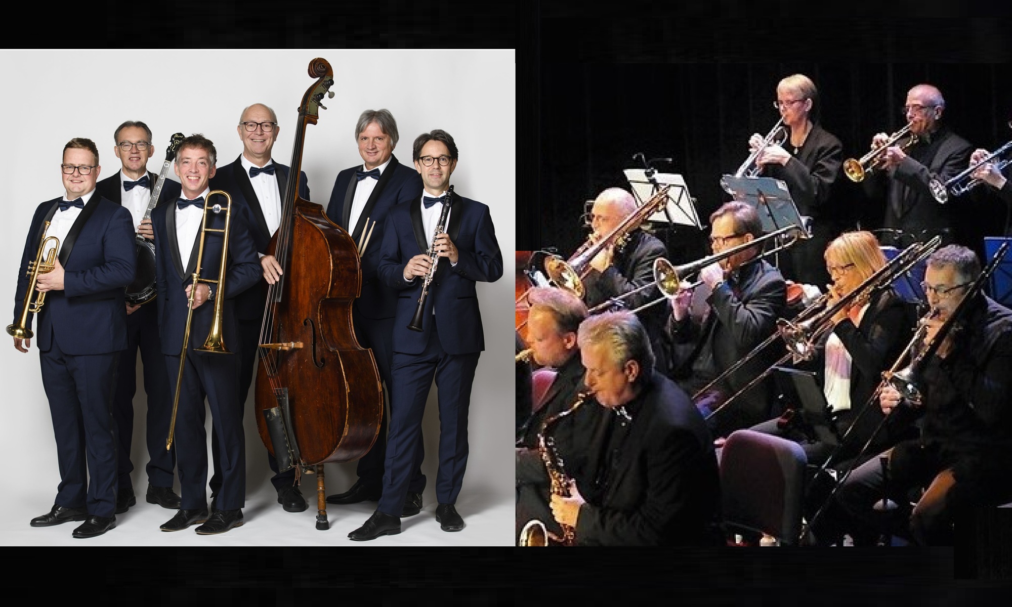 Dutch Swing College Band 1 en Blue Tone 75 jaar