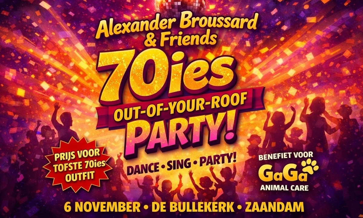 Alexander Broussard & Friends – 70ies Out-of-Your-Roof Party