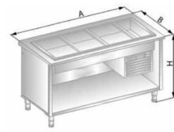 DoraMetal Värmebuffé DM-94944-E