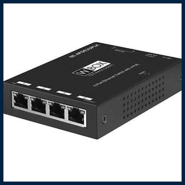 4 port Unmanaged poe