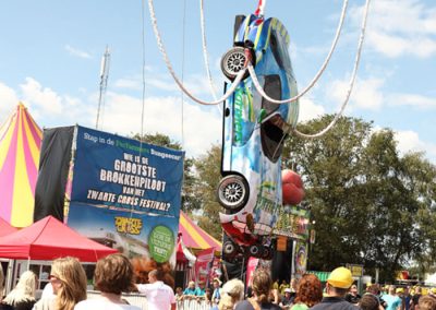 Viper car dropping met branding zwarte cross