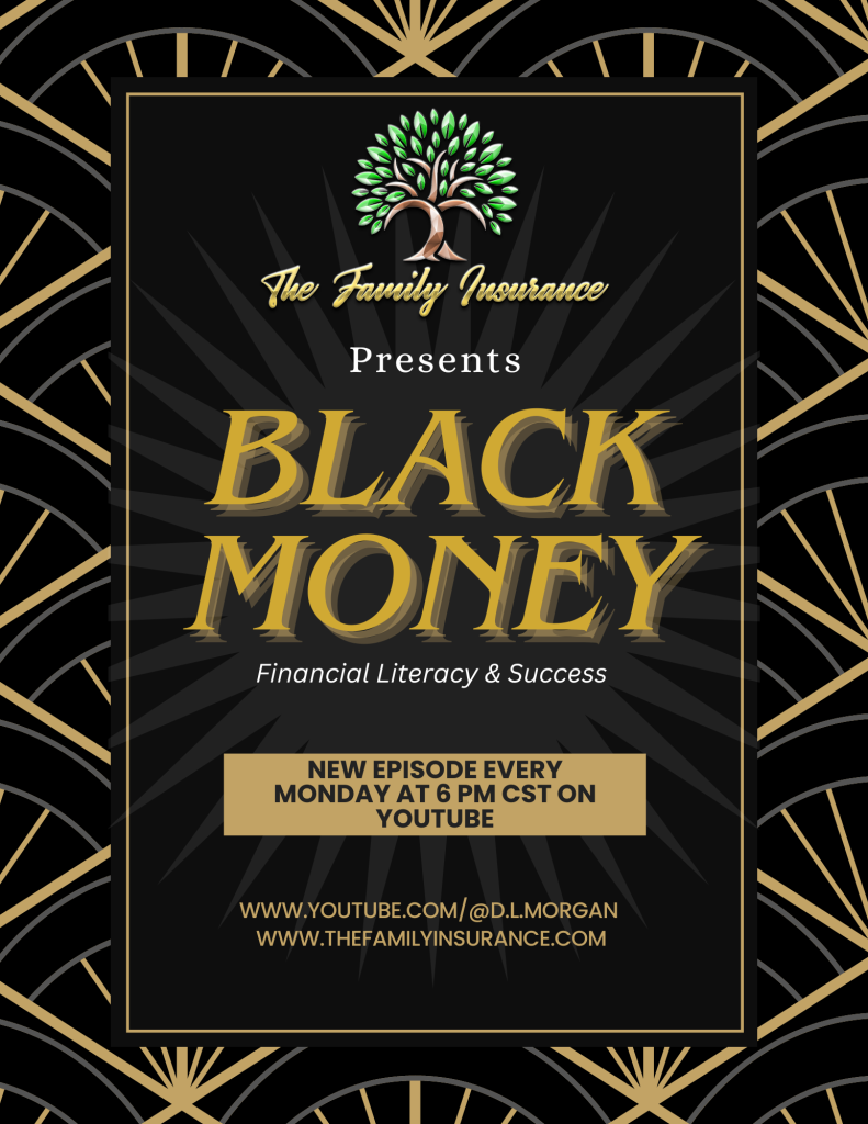 Black Money – YouTube Every Monday @ 6pm