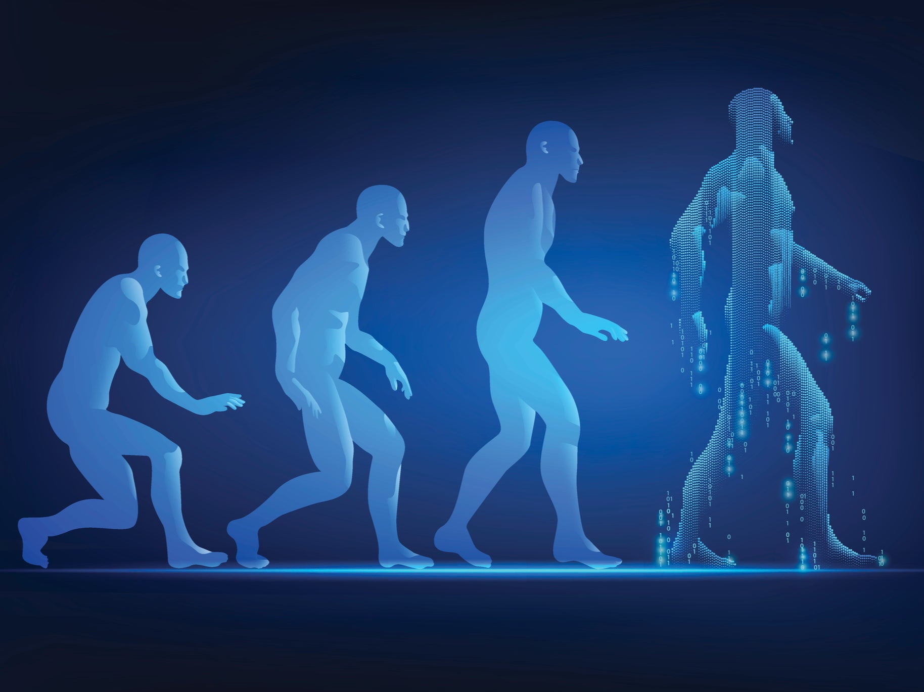 The story of evolution tells us how, starting from simple beginnings, each species was built