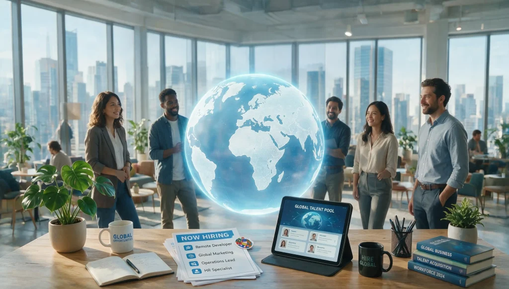 Global Hiring is Poised to Outpace Local Recruitment by 2026, but Companies Face Significant Challenges with Regulations and Logistics