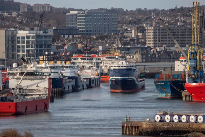 Aberdeen harbour