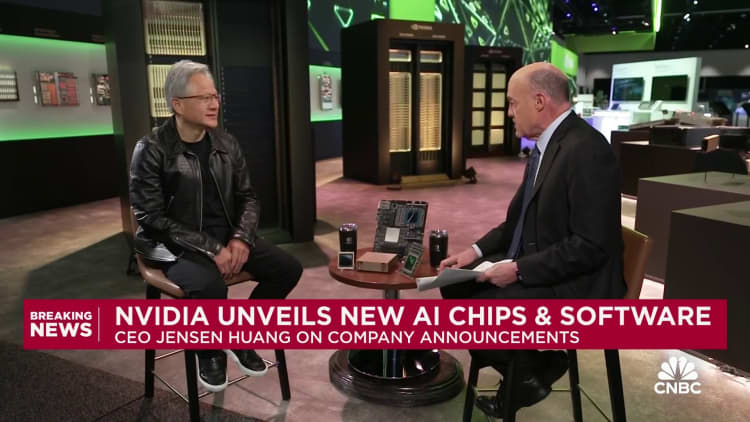 Watch CNBC's full interview with Nvidia CEO Jensen Huang