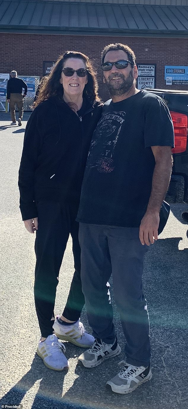 Richard Benedetto (pictured with his wife Mary Beth) told DailyMail.com that thanks to stem cells, he is able to walk as he used to before his MS diagnosis